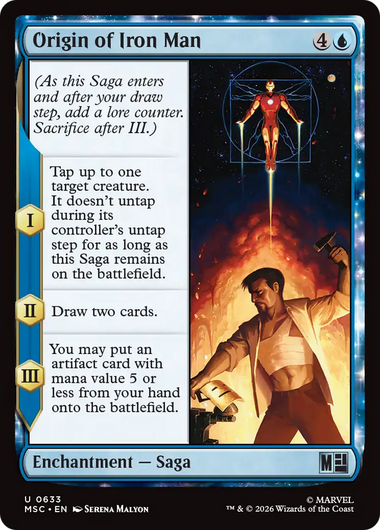 Origin of Iron Man [Marvel Super Heroes Commander] | Cards and Coasters CA