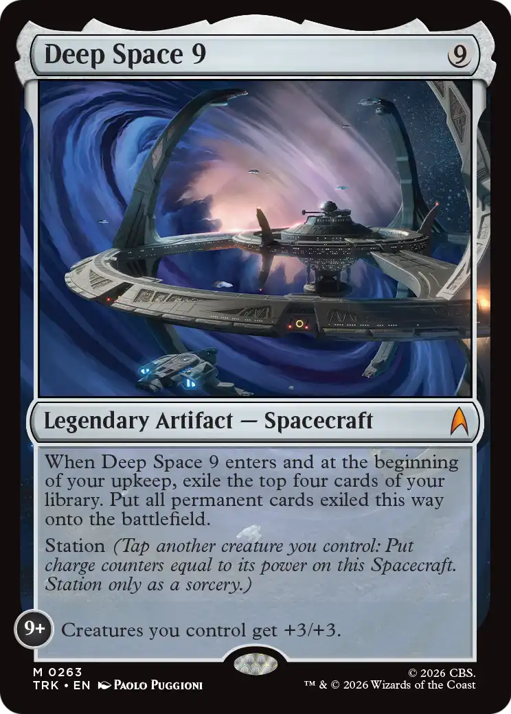 Deep Space 9 [Star Trek] | Cards and Coasters CA