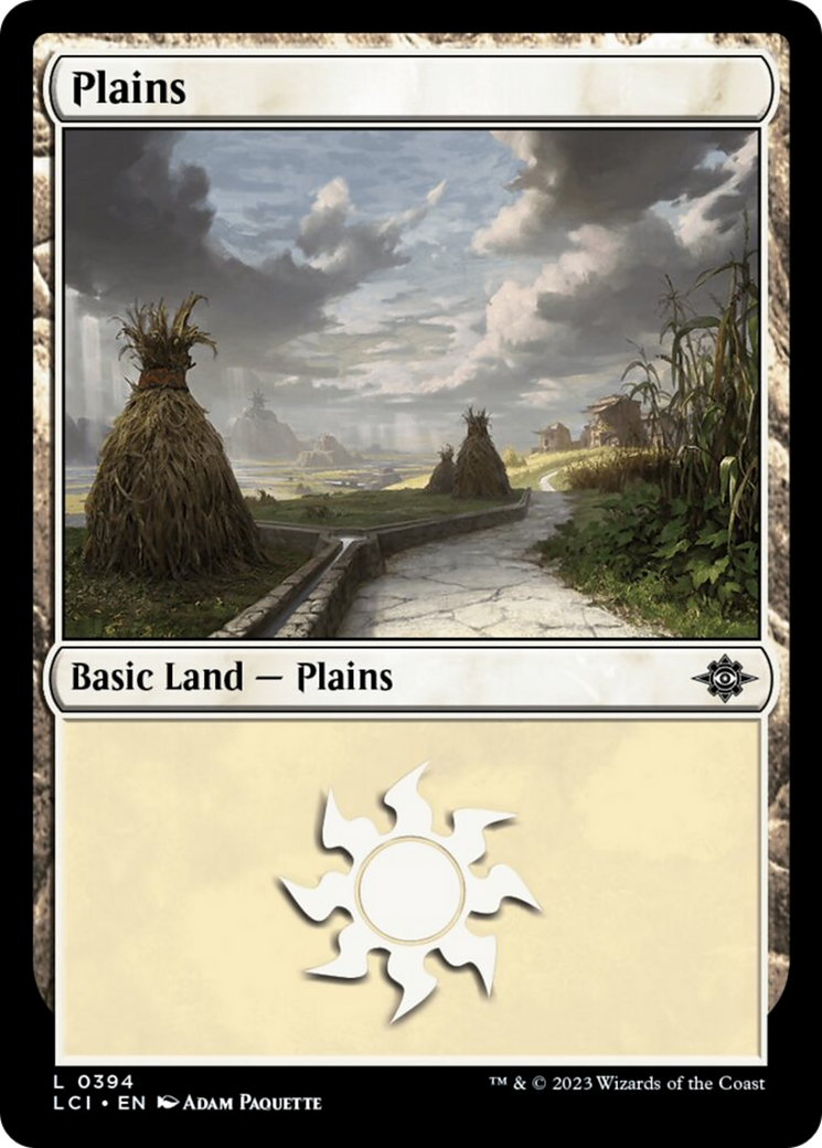 Plains (0394) [The Lost Caverns of Ixalan] | Cards and Coasters CA