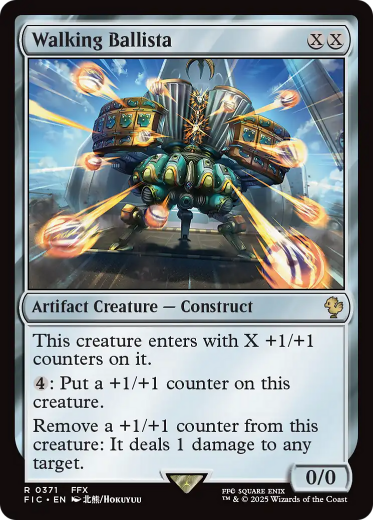 Walking Ballista [FINAL FANTASY Commander] | Cards and Coasters CA