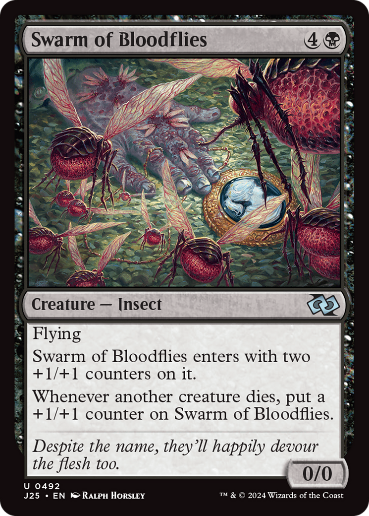 Swarm of Bloodflies [Foundations Jumpstart] | Cards and Coasters CA