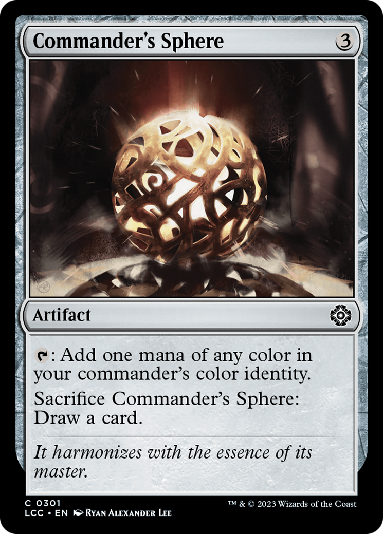 Commander's Sphere [The Lost Caverns of Ixalan Commander] | Cards and Coasters CA