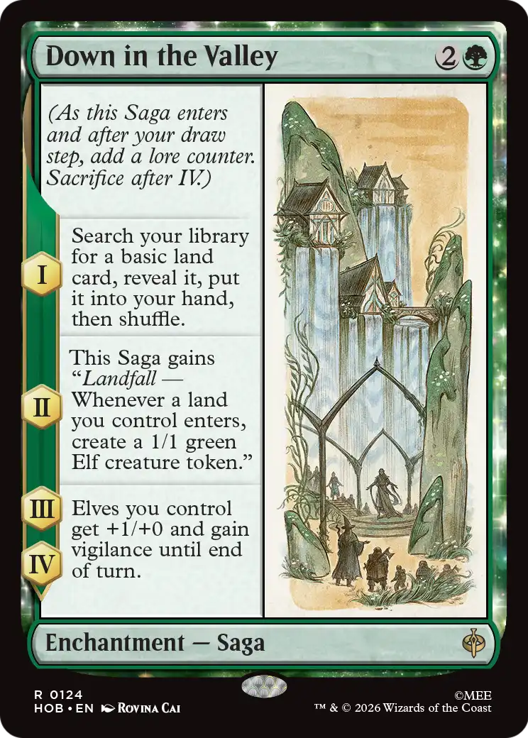 Down in the Valley [The Hobbit] | Cards and Coasters CA