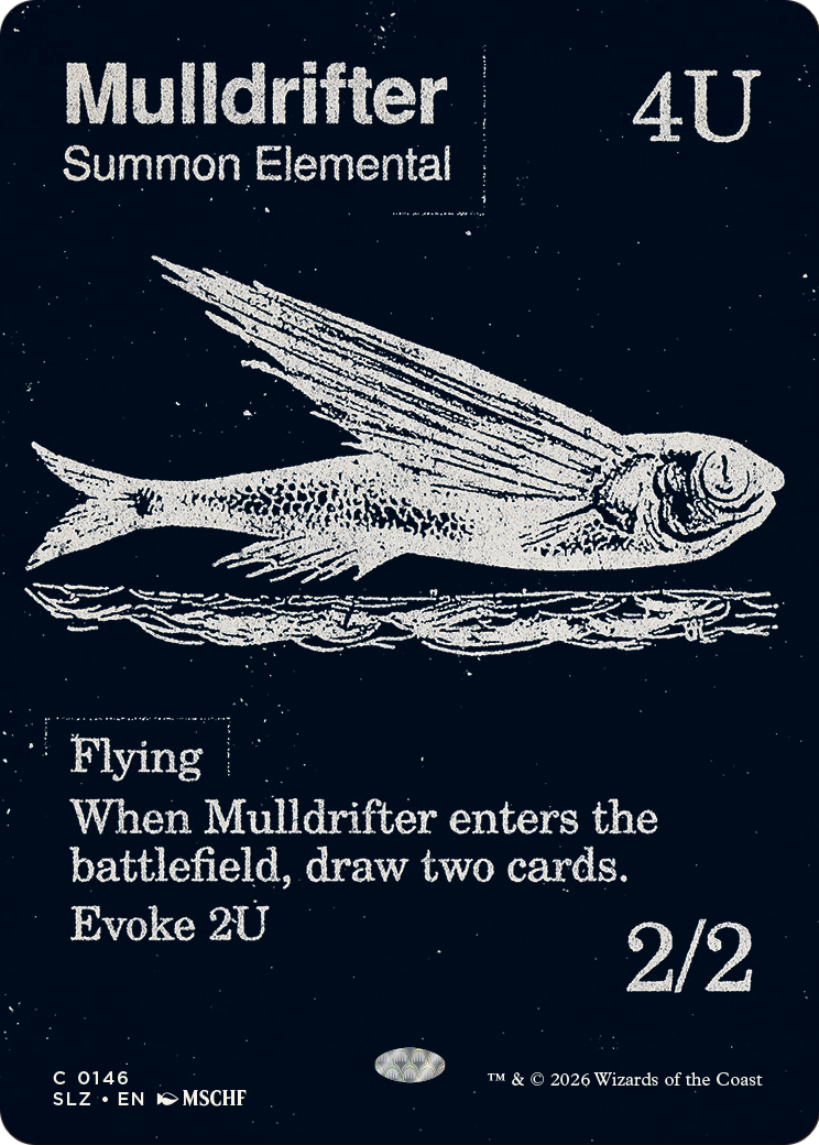 Mulldrifter (0146) [Secret Lair x MSCHF: The Zeta Set] | Cards and Coasters CA