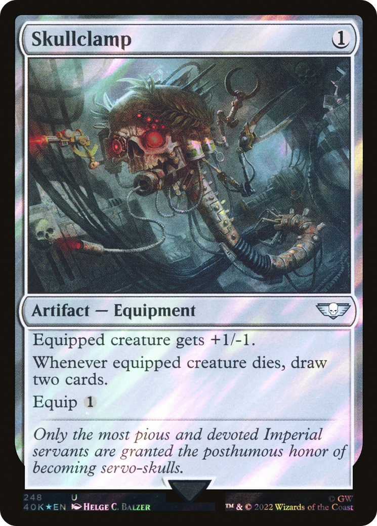Skullclamp (MOC) [The List] | Cards and Coasters CA
