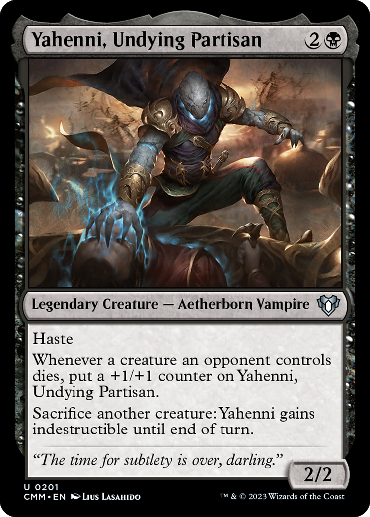 Yahenni, Undying Partisan [Commander Masters] | Cards and Coasters CA