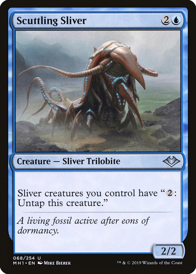 Scuttling Sliver [Modern Horizons] | Cards and Coasters CA