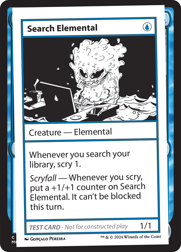 Search Elemental [Mystery Booster 2 Playtest Cards] | Cards and Coasters CA