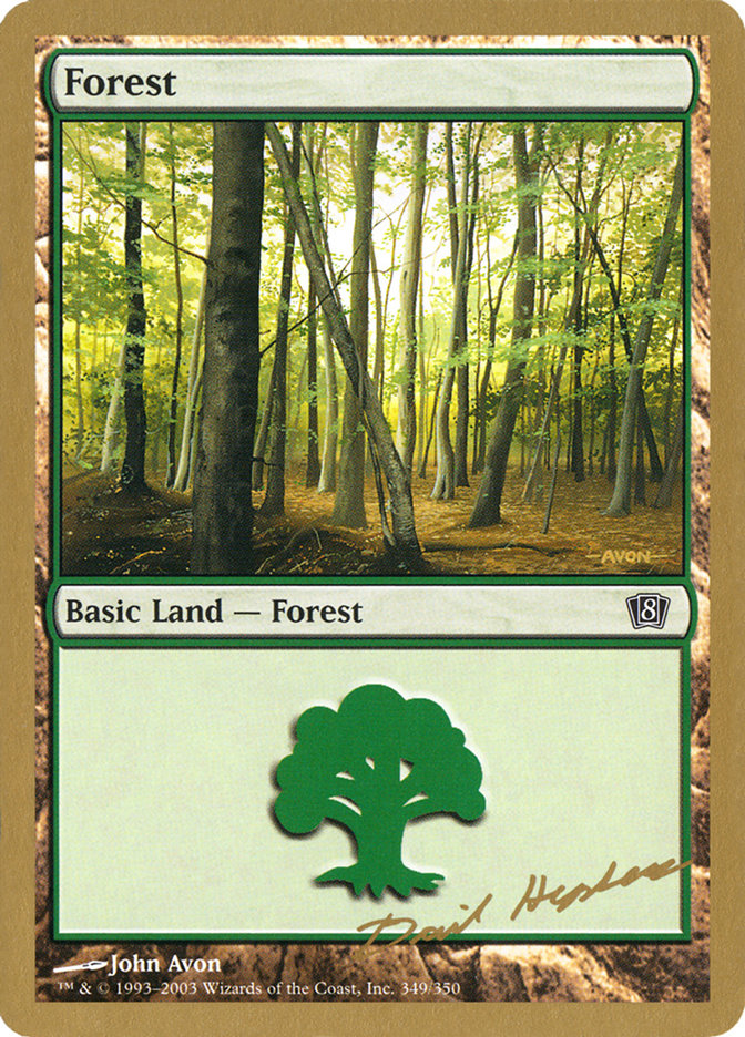 Forest (dh349) (Dave Humpherys) [World Championship Decks 2003] | Cards and Coasters CA