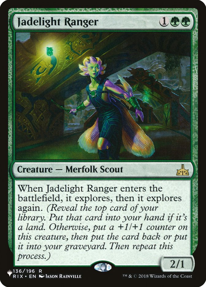 Jadelight Ranger [The List] | Cards and Coasters CA