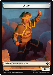 Ally (0006) // Soldier (0002) Double-Sided Token [Avatar: The Last Airbender Tokens] | Cards and Coasters CA