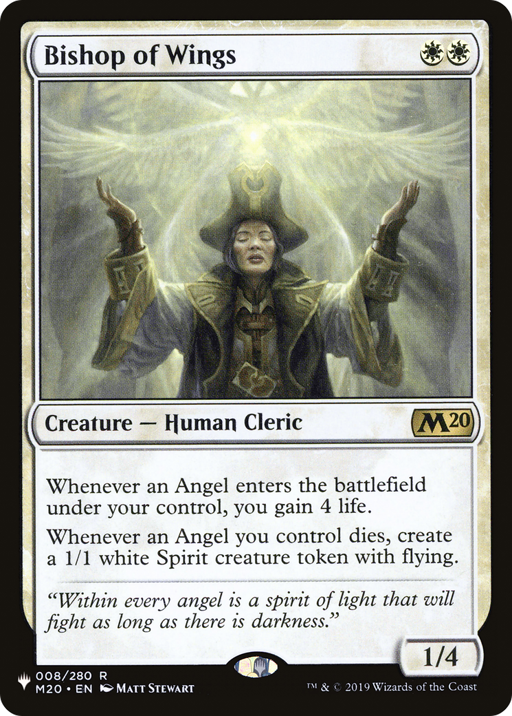 Bishop of Wings [Secret Lair: Angels] | Cards and Coasters CA