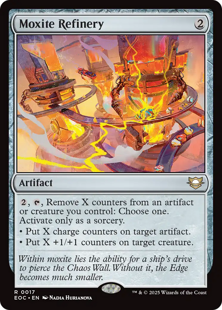Moxite Refinery [Edge of Eternities Commander] | Cards and Coasters CA