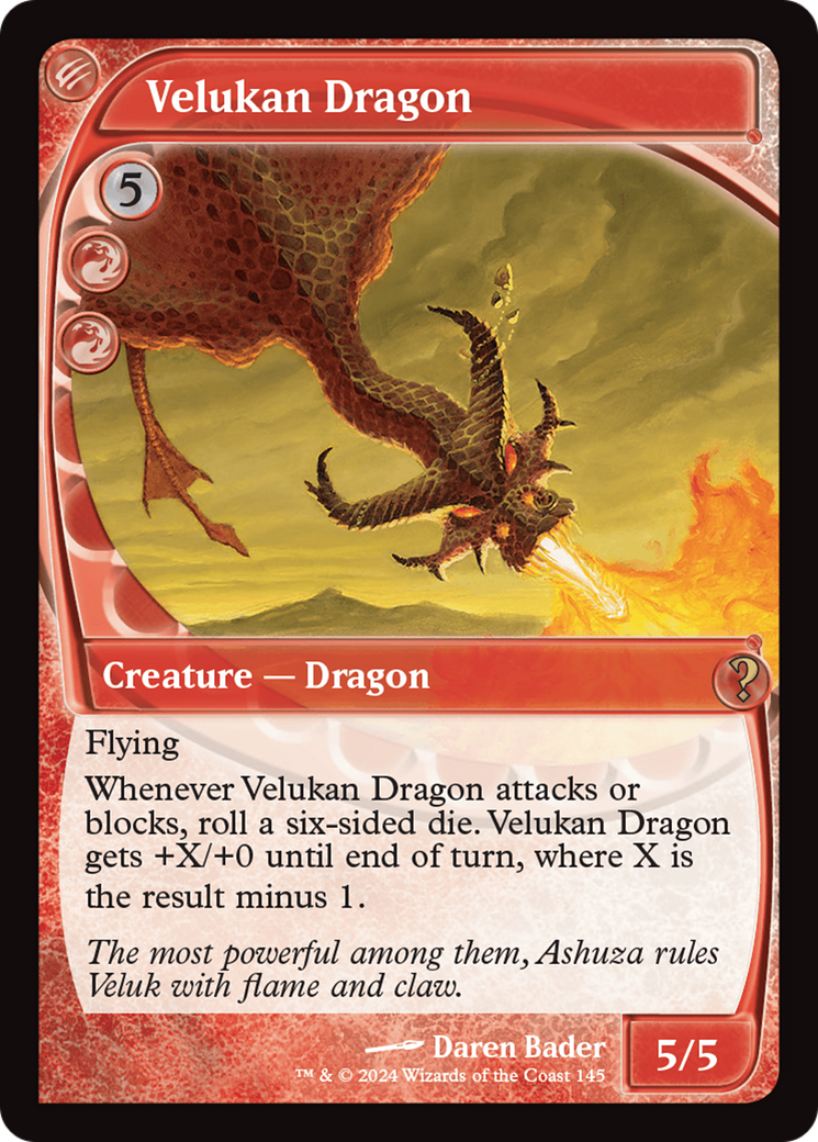 Velukan Dragon (Future Sight) [Mystery Booster 2] | Cards and Coasters CA