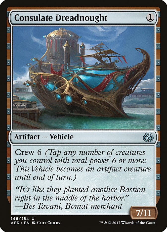 Consulate Dreadnought [Aether Revolt] | Cards and Coasters CA