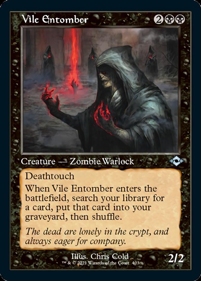 Vile Entomber (Retro Foil Etched) [Modern Horizons 2] | Cards and Coasters CA