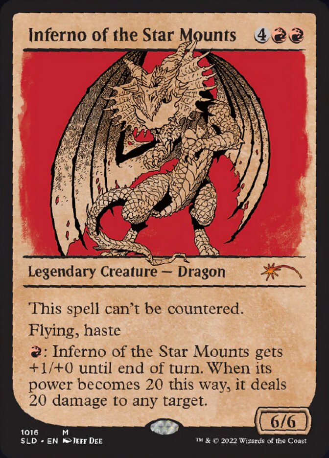 Inferno of the Star Mounts (Showcase) [Secret Lair Drop Series] | Cards and Coasters CA