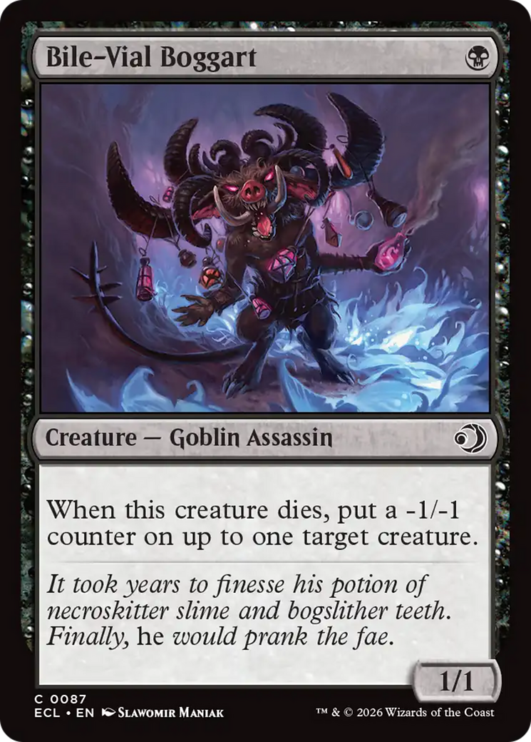 Bile-Vial Boggart [Lorwyn Eclipsed] | Cards and Coasters CA