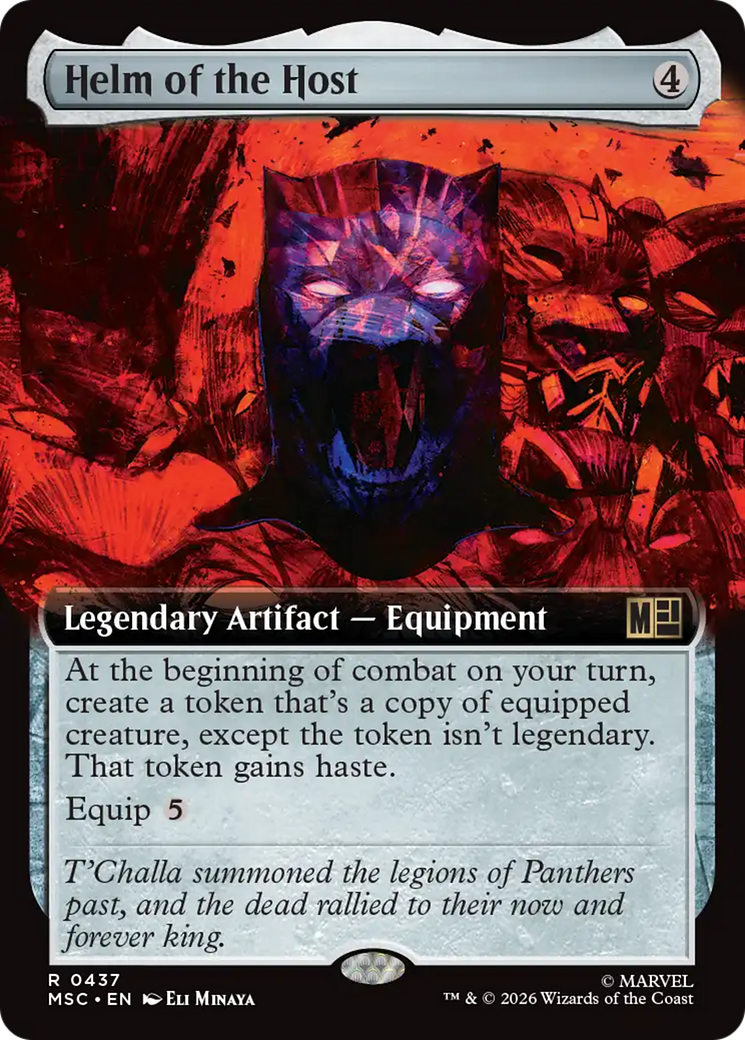 Helm of the Host (Extended Art) [Marvel Super Heroes Commander] | Cards and Coasters CA