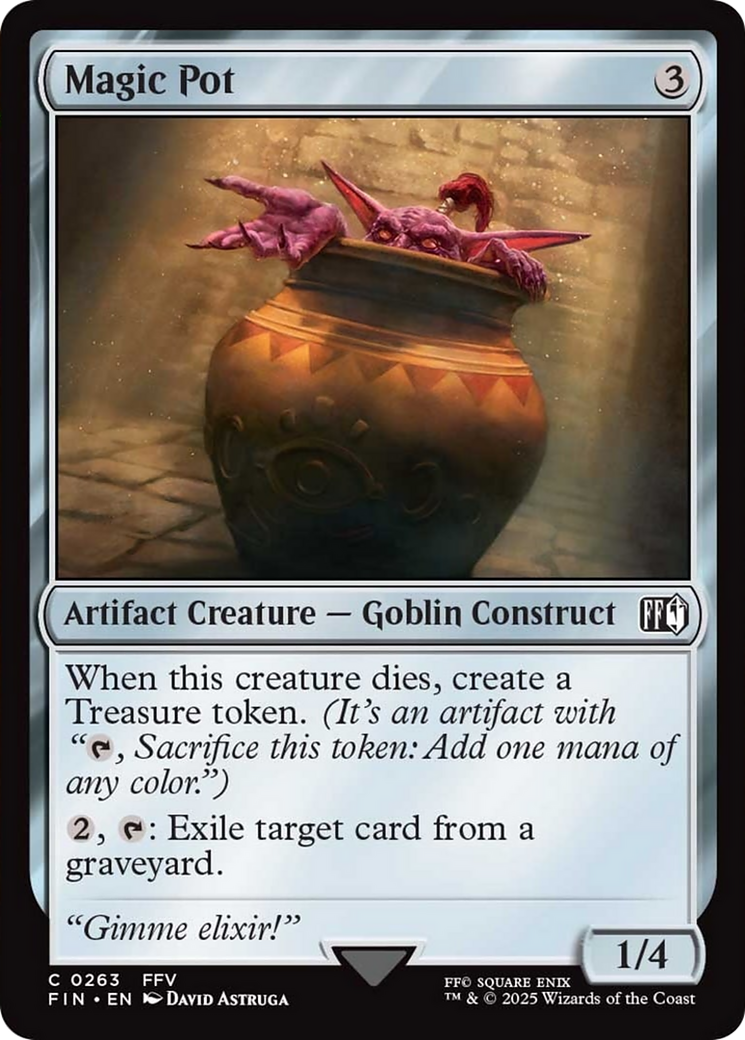 Magic Pot [FINAL FANTASY] | Cards and Coasters CA
