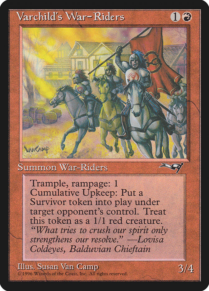 Varchild's War-Riders [Alliances] | Cards and Coasters CA