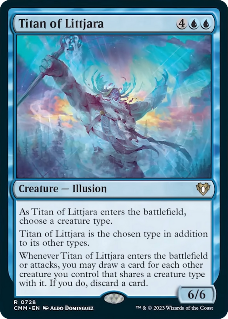 Titan of Littjara [Commander Masters] | Cards and Coasters CA