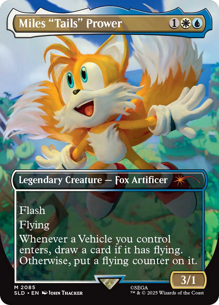 Miles "Tails" Prower [Secret Lair Drop Series] | Cards and Coasters CA