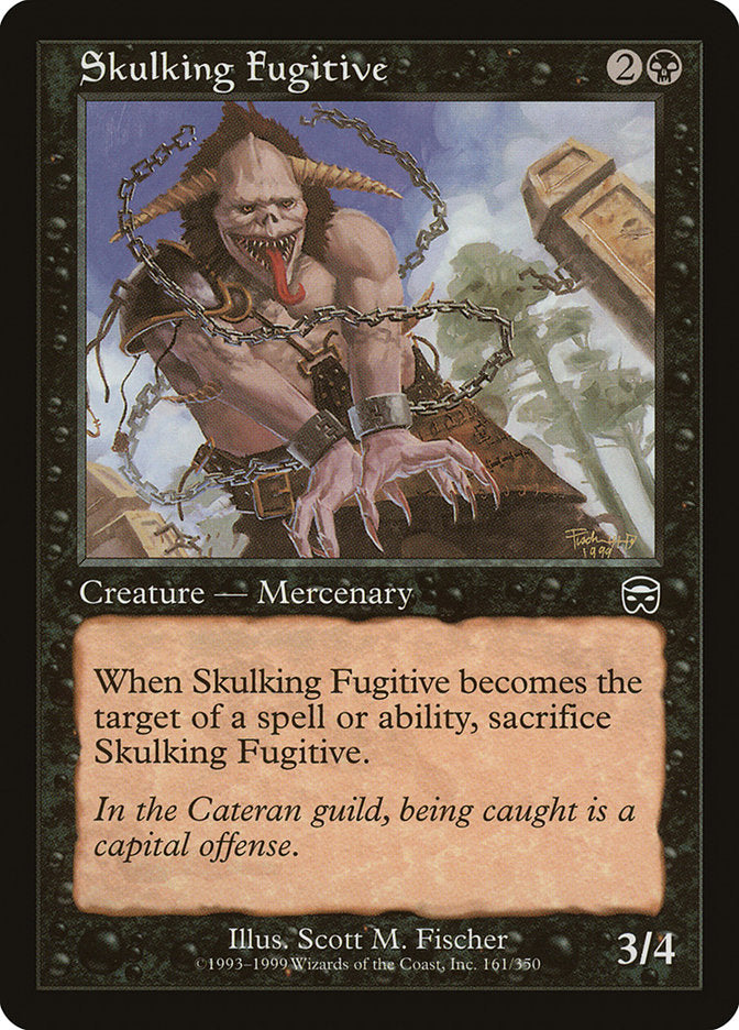 Skulking Fugitive [Mercadian Masques] | Cards and Coasters CA