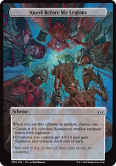 Kneel Before My Legions (Full Art) [Duskmourn: Archenemy] | Cards and Coasters CA