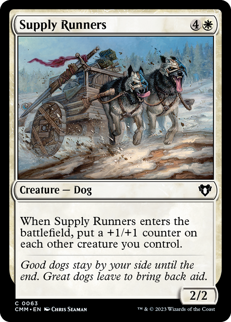 Supply Runners [Commander Masters] | Cards and Coasters CA