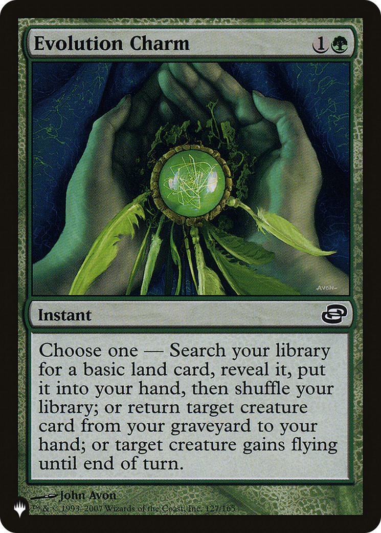 Evolution Charm [The List] | Cards and Coasters CA