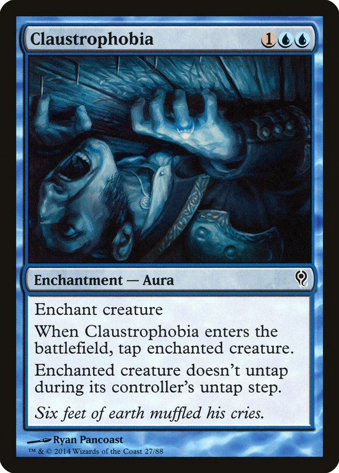 Claustrophobia [Duel Decks: Jace vs. Vraska] | Cards and Coasters CA