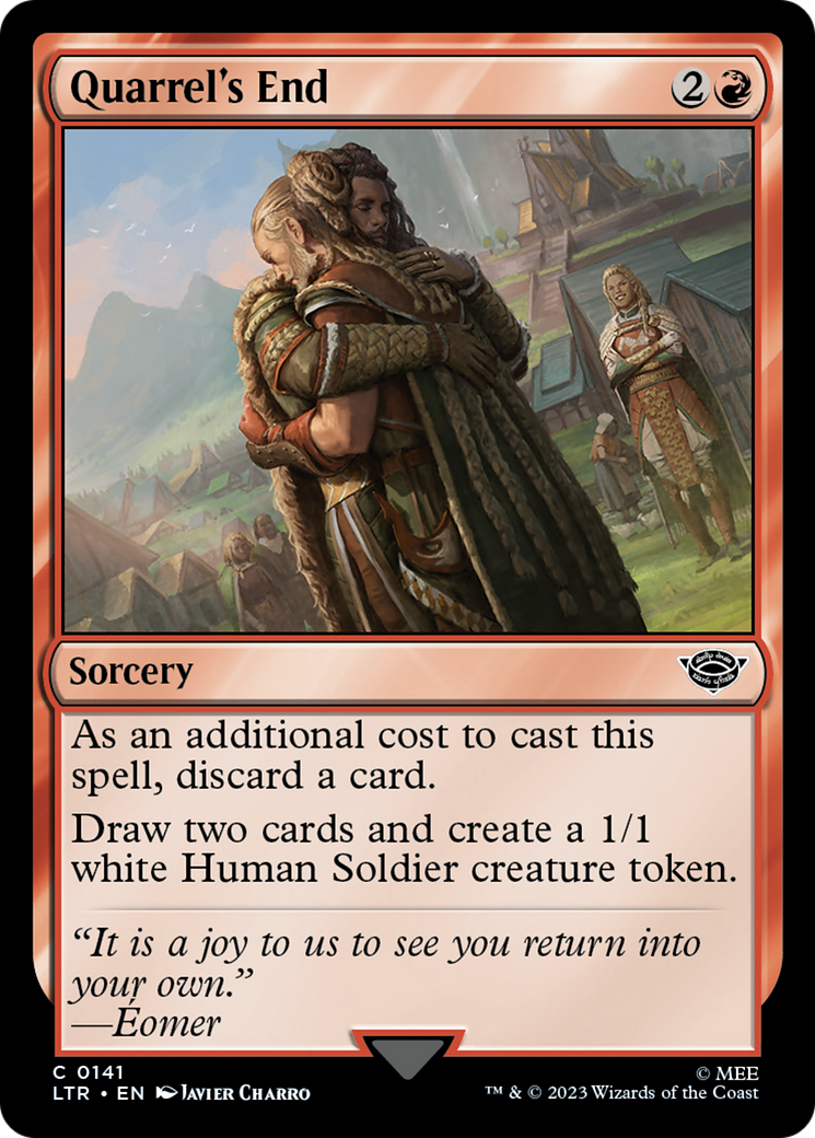 Quarrel's End [The Lord of the Rings: Tales of Middle-Earth] | Cards and Coasters CA