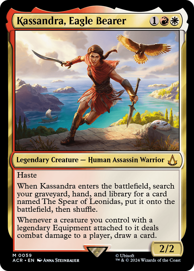 Kassandra, Eagle Bearer [Assassin's Creed] | Cards and Coasters CA