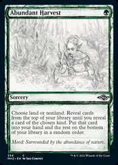 Abundant Harvest (Sketch) [Modern Horizons 2] | Cards and Coasters CA