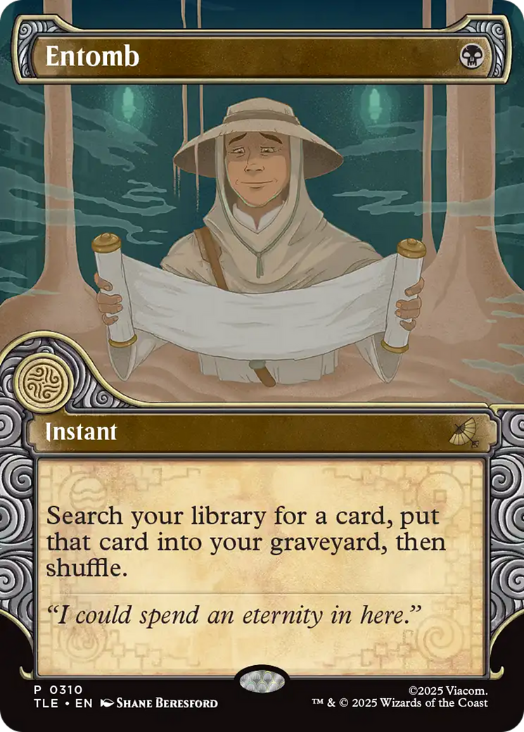 Entomb (Showcase) [Avatar: The Last Airbender: Eternal-Legal] | Cards and Coasters CA