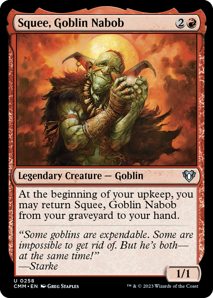 Squee, Goblin Nabob [Commander Masters] | Cards and Coasters CA