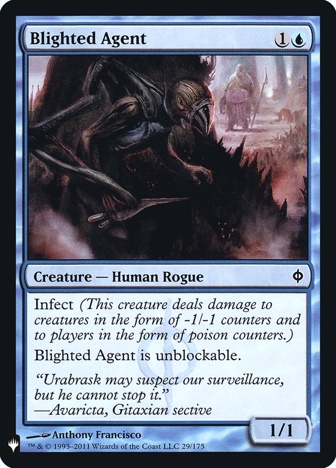 Blighted Agent [Mystery Booster] | Cards and Coasters CA