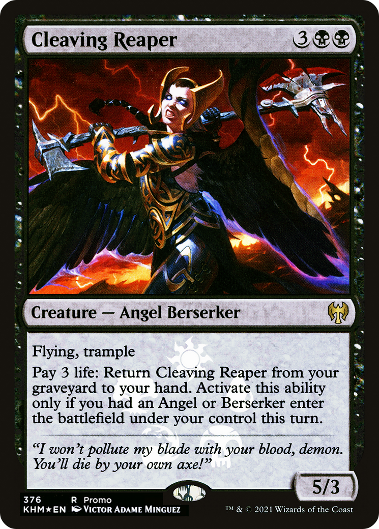 Cleaving Reaper [Resale Promos] | Cards and Coasters CA