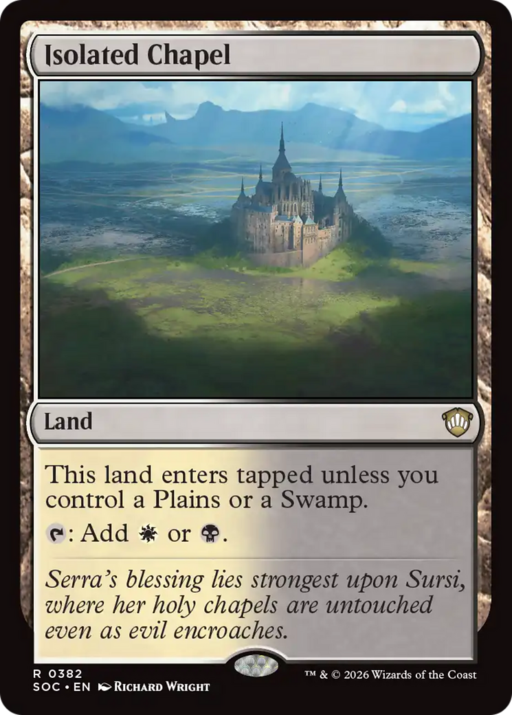Isolated Chapel [Secrets of Strixhaven Commander] | Cards and Coasters CA