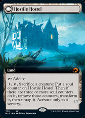 Hostile Hostel // Creeping Inn (Extended Art) [Innistrad: Midnight Hunt] | Cards and Coasters CA