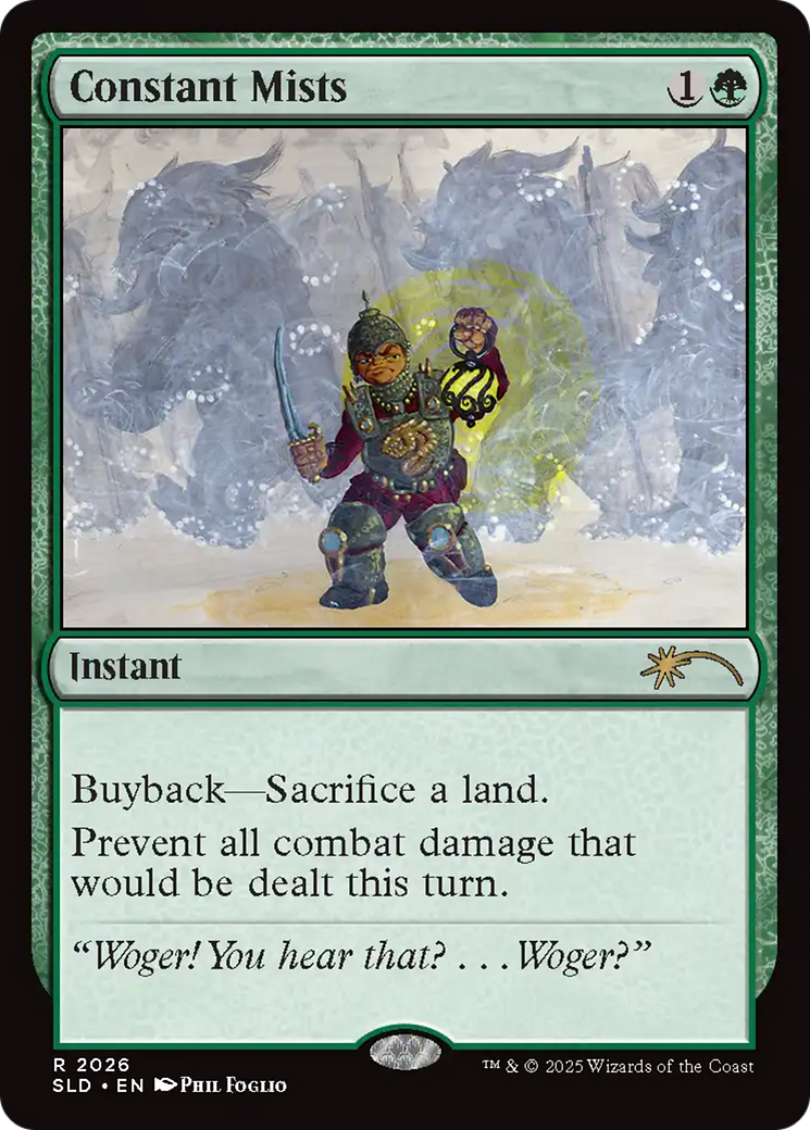 Constant Mists (2026) (Rainbow Foil) [Secret Lair Drop Series] | Cards and Coasters CA