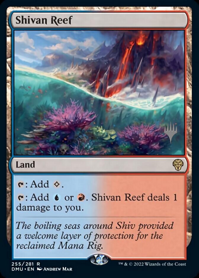 Shivan Reef (Promo Pack) [Dominaria United Promos] | Cards and Coasters CA