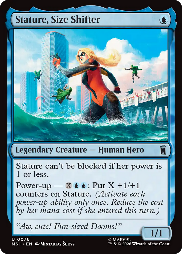 Stature, Size Shifter [Marvel Super Heroes] | Cards and Coasters CA