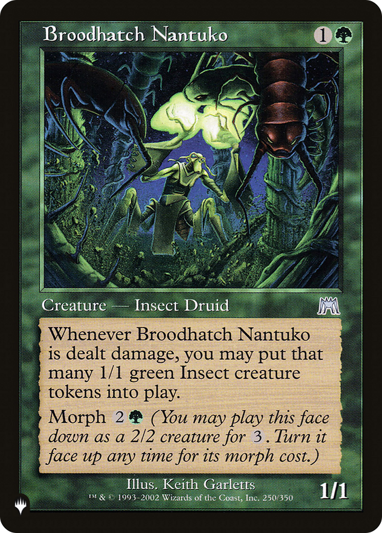 Broodhatch Nantuko [The List Reprints] | Cards and Coasters CA