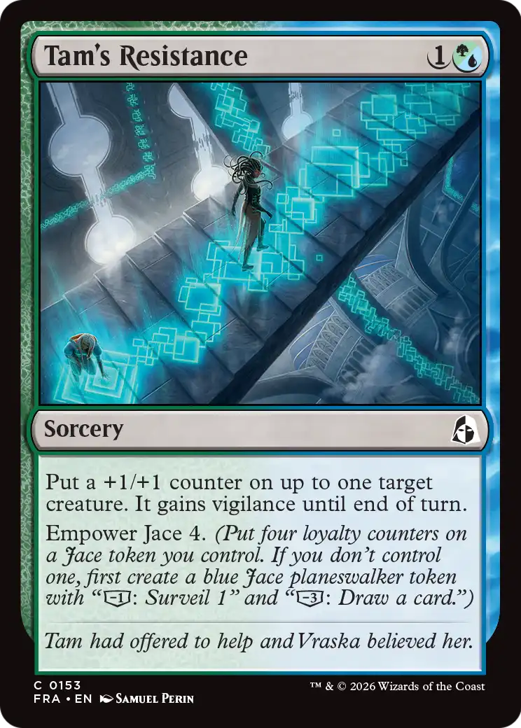 Tam's Resistance [Reality Fracture] | Cards and Coasters CA
