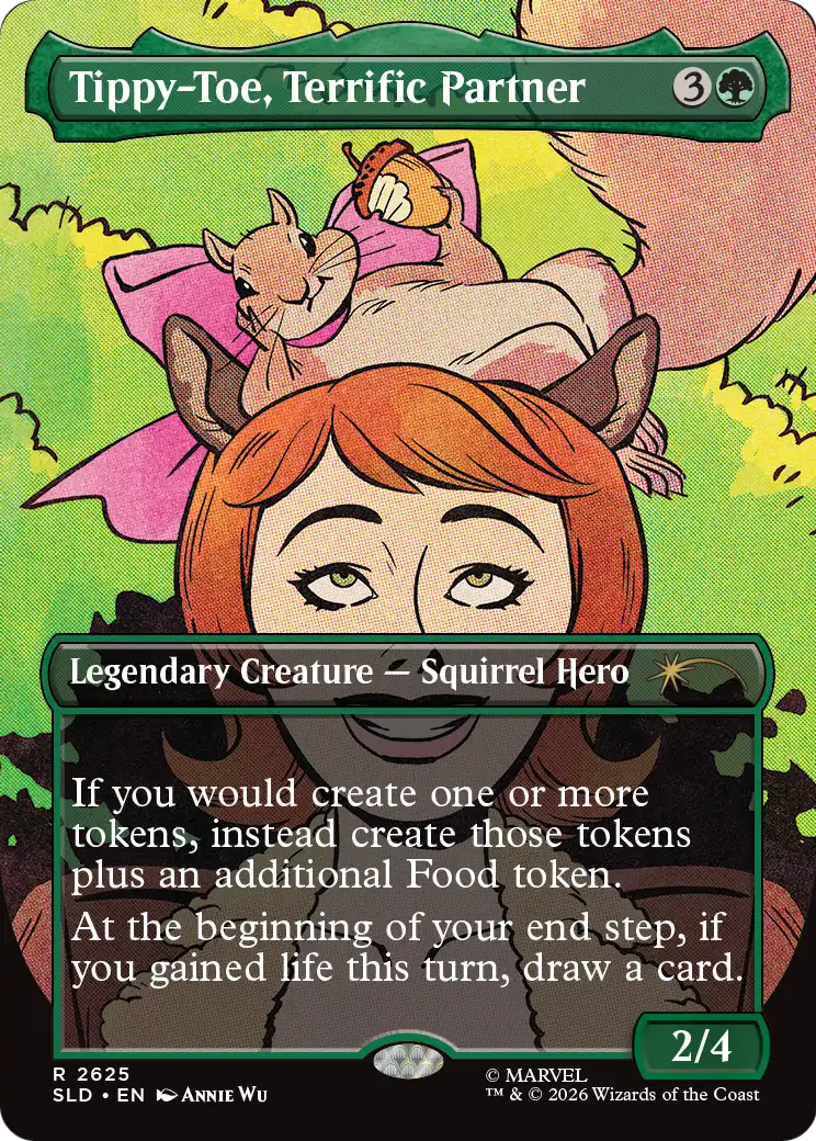 Tippy-Toe, Terrific Partner [Secret Lair Drop Series] | Cards and Coasters CA
