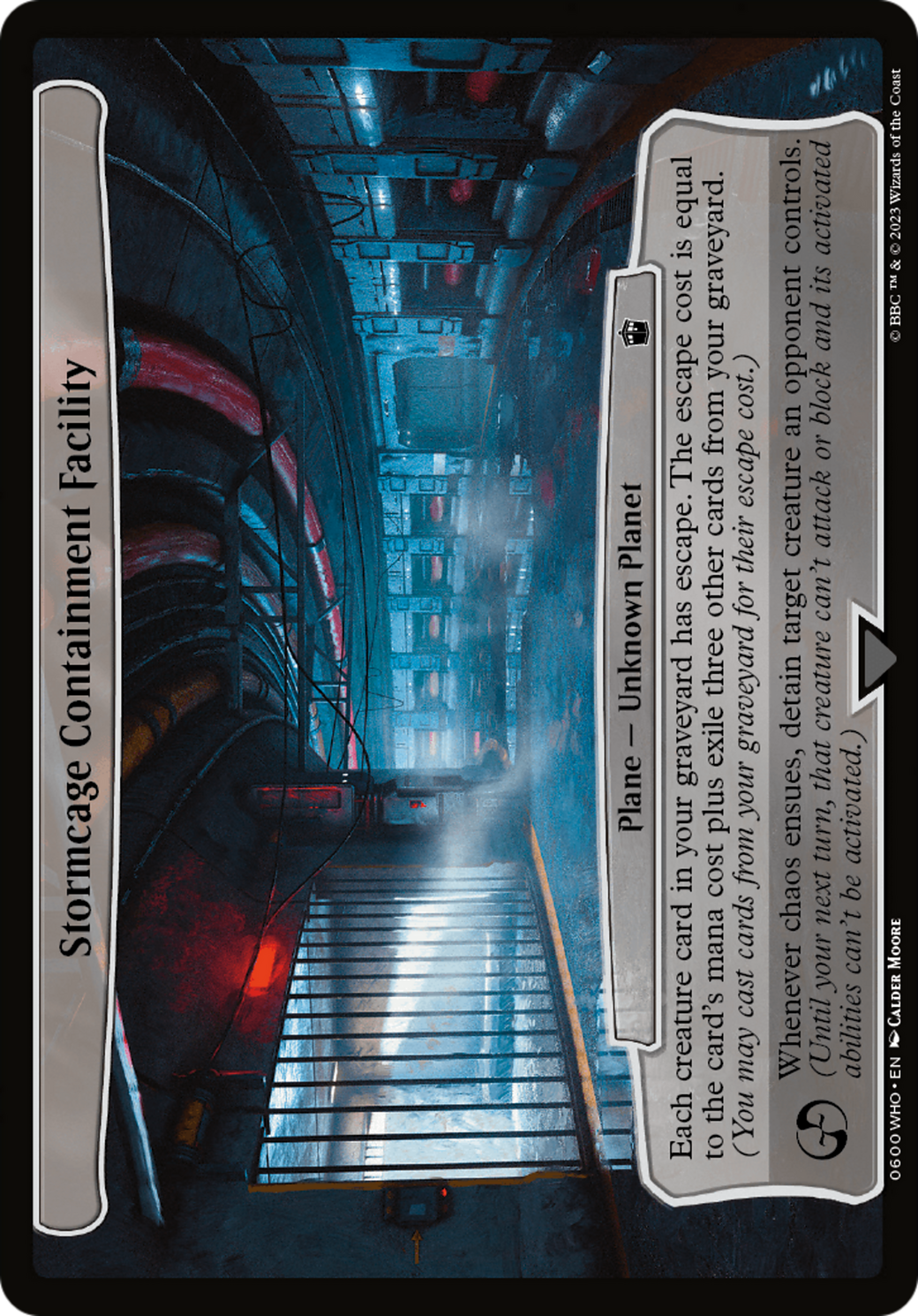 Stormcage Containment Facility [Doctor Who] | Cards and Coasters CA