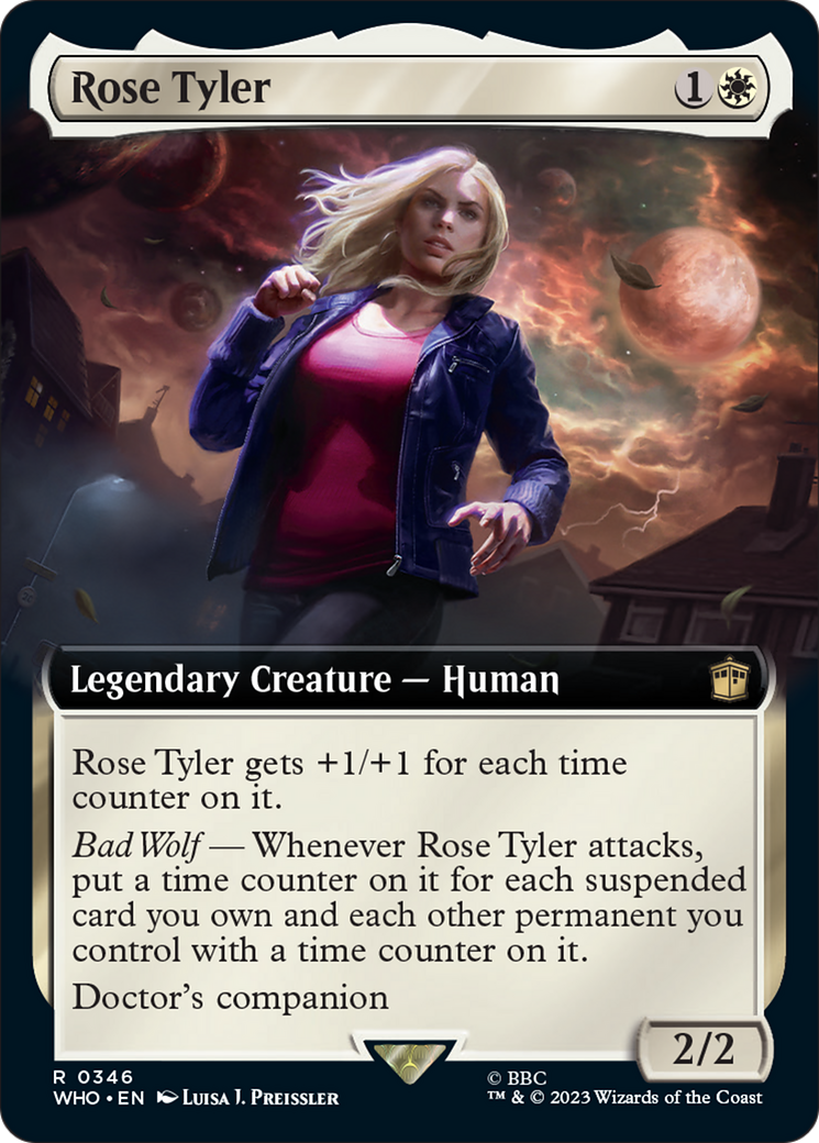 Rose Tyler (Extended Art) [Doctor Who] | Cards and Coasters CA