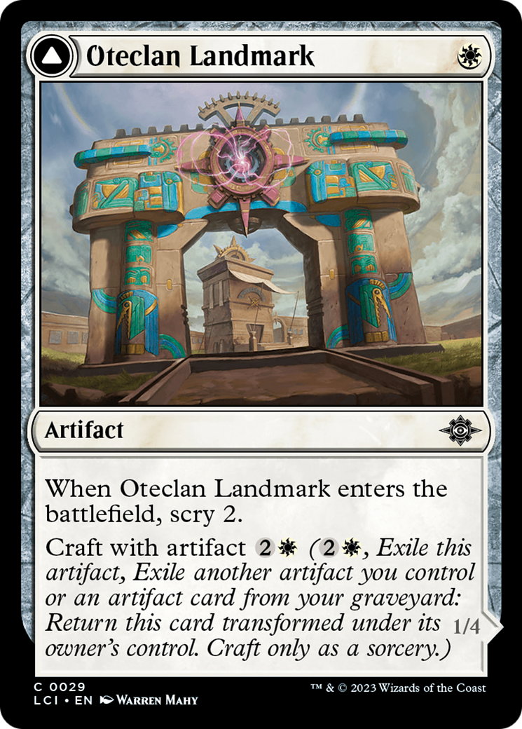 Oteclan Landmark [The Lost Caverns of Ixalan] | Cards and Coasters CA